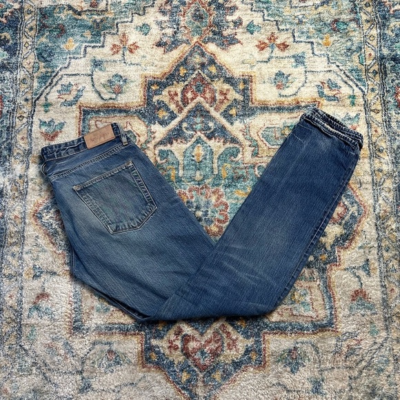 Acne Jeans Mid Wash Blue Jeans Size 32 - Picture 1 of 8